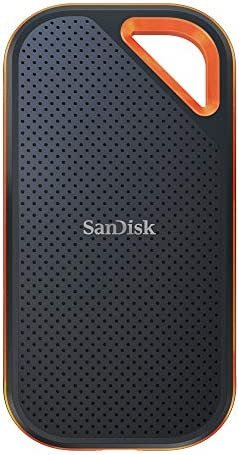 SanDisk SSD portátil Extreme PRO de 1 TB - Até 2000 MB/s - USB-C, USB 3.2 Gen 2x2 - Unidade de estado sólido externa - S